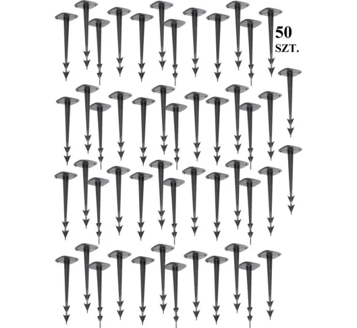 HARPOON PEG PINS HIGH 12.5CM 50 SHEET detské