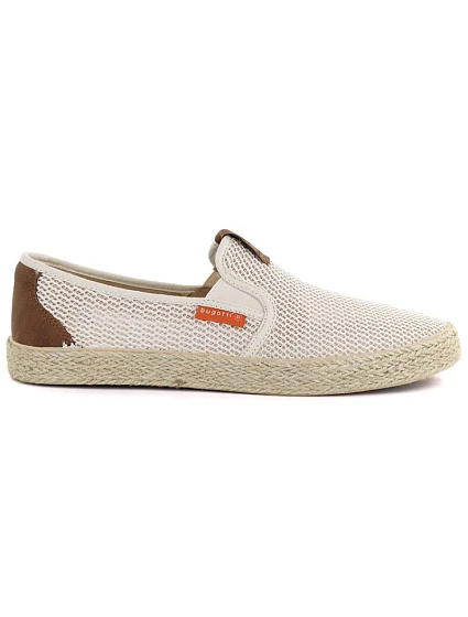 Pánské polobotky slipon béžové model 22079051 - Bugatti