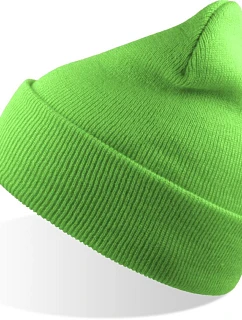 Atlantis Headwear Wind-S Pletená čiapka 33.0220 zelená fluo