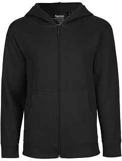 O Dětská mikina s kapucí z bio bavlny black model 22503594 - Neutral