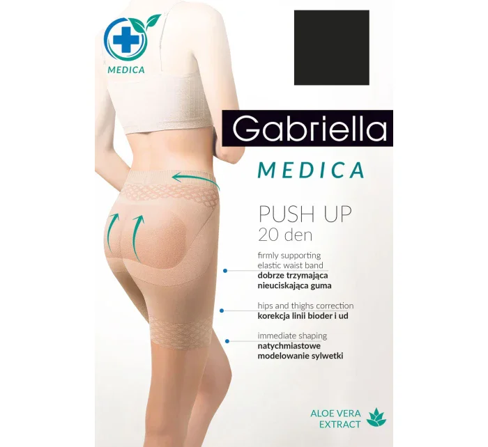 Gabriella Medica Push-up 20 Den Code 127 kolor:nero Gabriella Medica Push-up 20 Den Code 127 kolor:nero