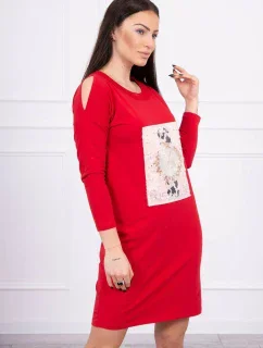 3D model 18744090 šaty s perlami červené - K-Fashion