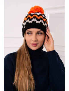 Dámská čepice Laila orange model 18751315 - K-Fashion