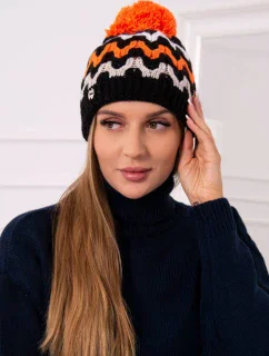 Dámská čepice Laila  orange model 18751315 - K-Fashion