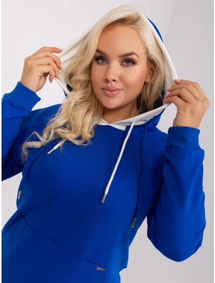 Bluza RV BL model 18965523 kobaltowy - FPrice Bluza RV BL model 18965523 kobaltowy - FPrice