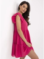 Sukienka WN SK model 21135194 fuksjowy - FPrice Sukienka WN SK model 21135194 fuksjowy - FPrice