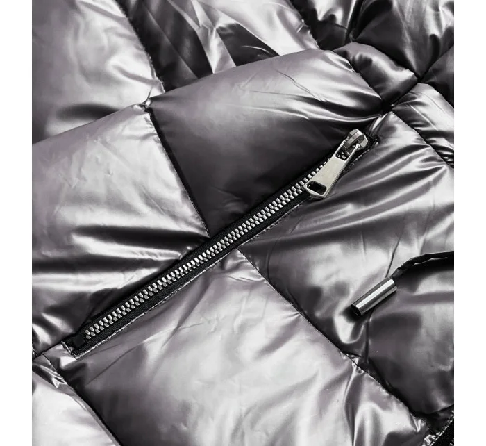 METALICZNA KURTKA DWUSTRONNA DAMSKA model 21245536 - S'WEST METALICZNA KURTKA DWUSTRONNA DAMSKA model 21245536 - S'WEST