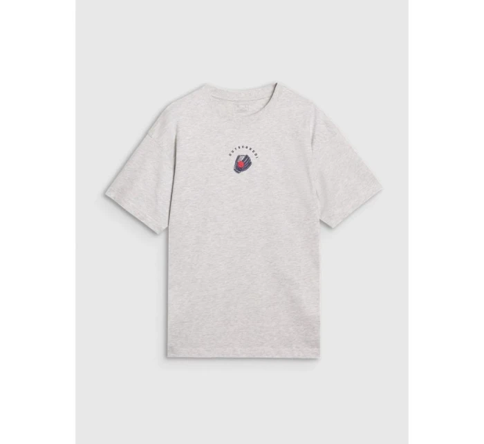 Pánské tričko oversize s potiskem model 21736351 - 4F Pánské tričko oversize s potiskem model 21736351 - 4F