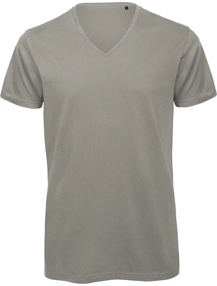 B&C Inspire V T /men_° Pánske tričko s výstrihom do V 01.TM44 svetlošedé B&C Inspire V T /men_° Pánske tričko s výstrihom do V 01.TM44 svetlošedé