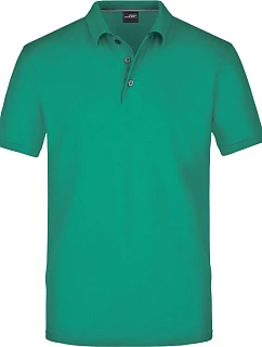 Daiber JN 708 Pánske polo tričko z pima piqué 02.0708, írska zelená