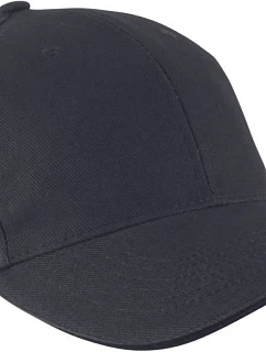 K-up KP 011 6-panelová sendvičová čiapka „Orlando“ 20.0011 tmavošedá/čierna