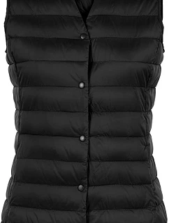 Women Dámská prošívaná vesta deep black model 22499673 - NEOBLU