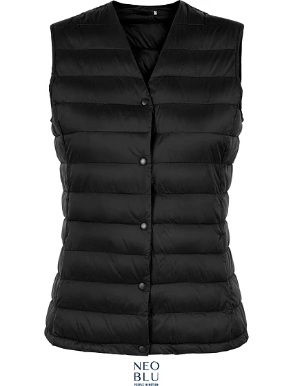 NEOBLU Arthur Women Dámska prešívaná vesta 24.3173 deep black NEOBLU Arthur Women Dámska prešívaná vesta 24.3173 deep black