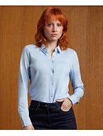 Women Halenka s dlouhým rukávem white model 22499718 - NEOBLU Women Halenka s dlouhým rukávem white model 22499718 - NEOBLU