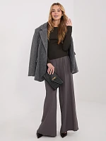 Blúzka WT BZ A1088.12 tmavohnedá