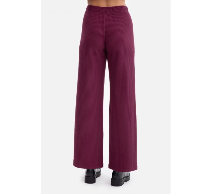 B300 Pletené nohavice - slivka