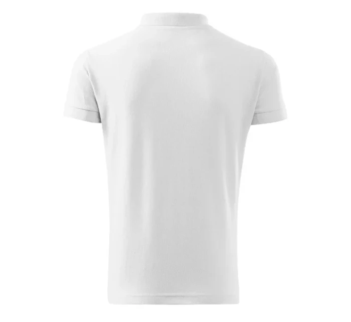 Bavlnené polo tričko Heavy white Bavlnené polo tričko Heavy white