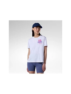 Dámske tričko ROSSIGNOL W Graphic Waterfall Tee, biele