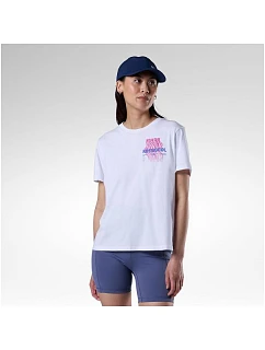 Dámske tričko ROSSIGNOL W Graphic Waterfall Tee, biele