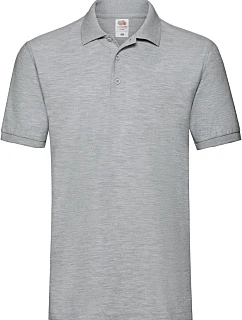 Fruit of the Loom Premium Polo Piqué – polokošeľa 16.3218, atletická melírovaná