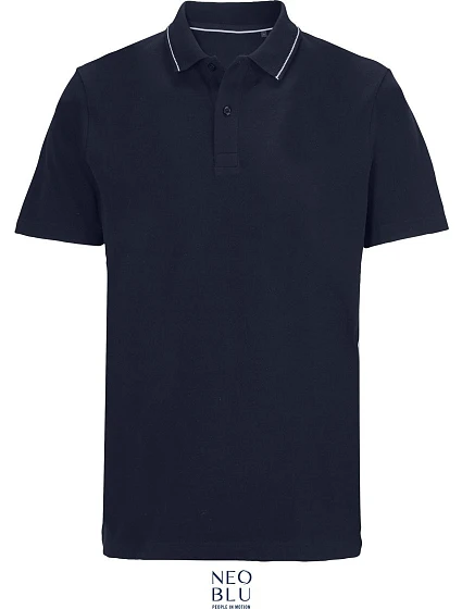 NEOBLU Orel Unisex piqué polo z hrubej bavlny 24.4337 night blue NEOBLU Orel Unisex piqué polo z hrubej bavlny 24.4337 night blue