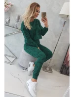 Súprava s nápismi zelenej farby