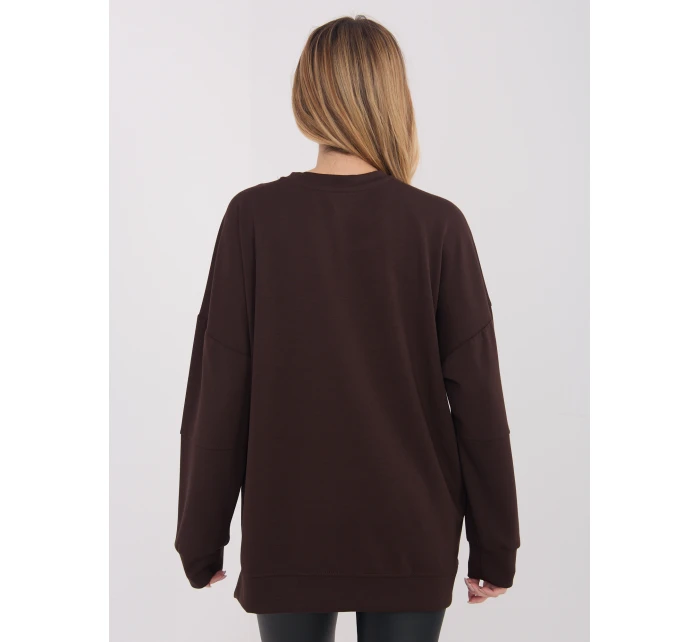 RV BL mikina A1063.96 tmavohnedá RV BL mikina A1063.96 tmavohnedá