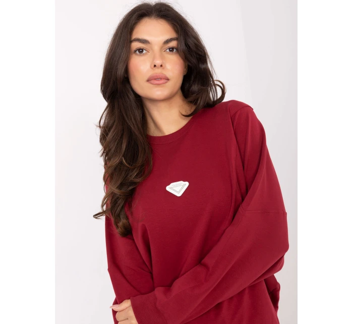 Bluza RV BL model 21334875 bordowy - FPrice