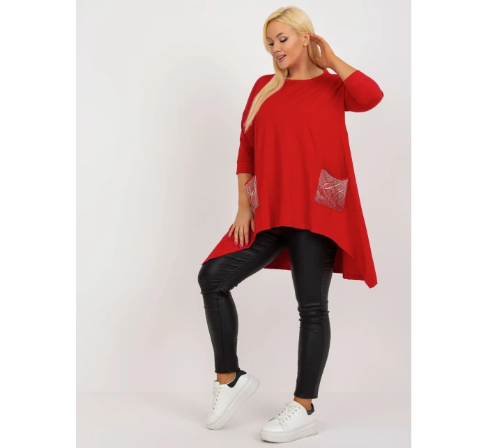 Blúzka RV BZ 8533.04 červená Blúzka RV BZ 8533.04 červená