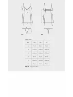 Korzet model 18027602 corset XXL - Obsessive