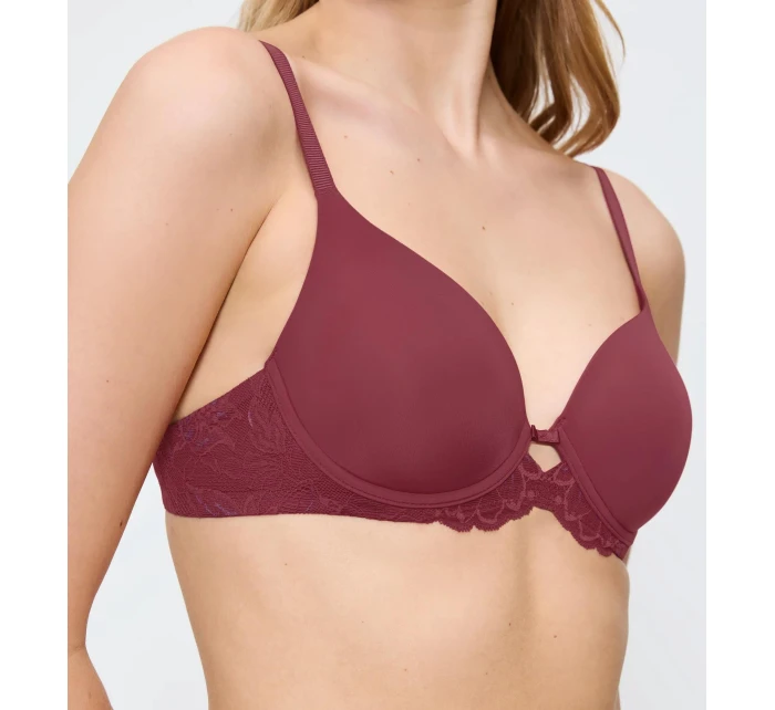 Dámska podprsenka Amourette Charm T Bra WHP01 - bordová 6926 - TRIUMPH