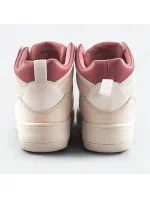 Béžovo-ružové členkové dámske tenisky sneakers (WH2122)