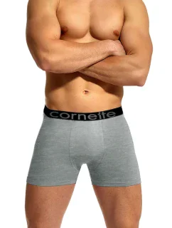 Pánske boxerky 508/01 High emotion šedé - CORNETTE