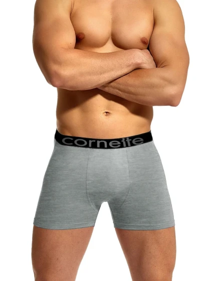 Pánske boxerky 508/01 High emotion šedé - CORNETTE