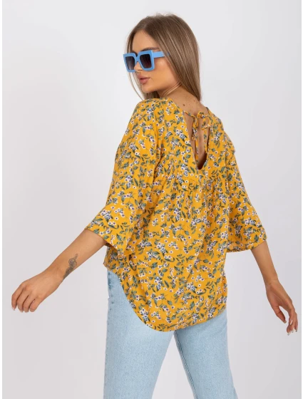 Blúzka CHA BZ 3203.46 tmavo žltá