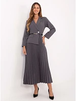 Sukienka IT SK grafitowy model 22550450 - FPrice Sukienka IT SK grafitowy model 22550450 - FPrice