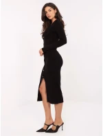 Sukienka PM SK model 21365549 czarny - FPrice Sukienka PM SK model 21365549 czarny - FPrice
