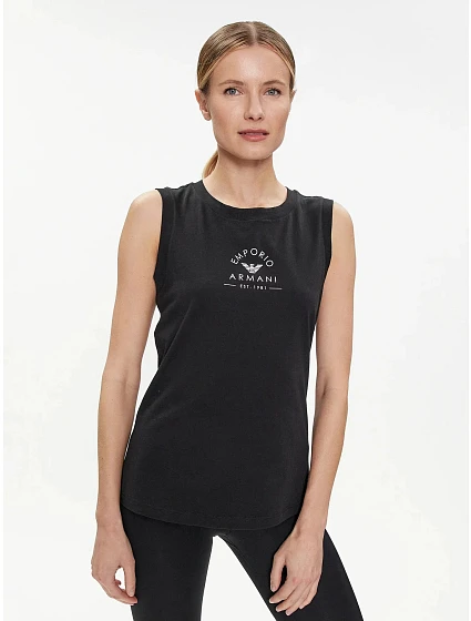 Dámské tílko  00020 černé  model 19916465 - Emporio Armani