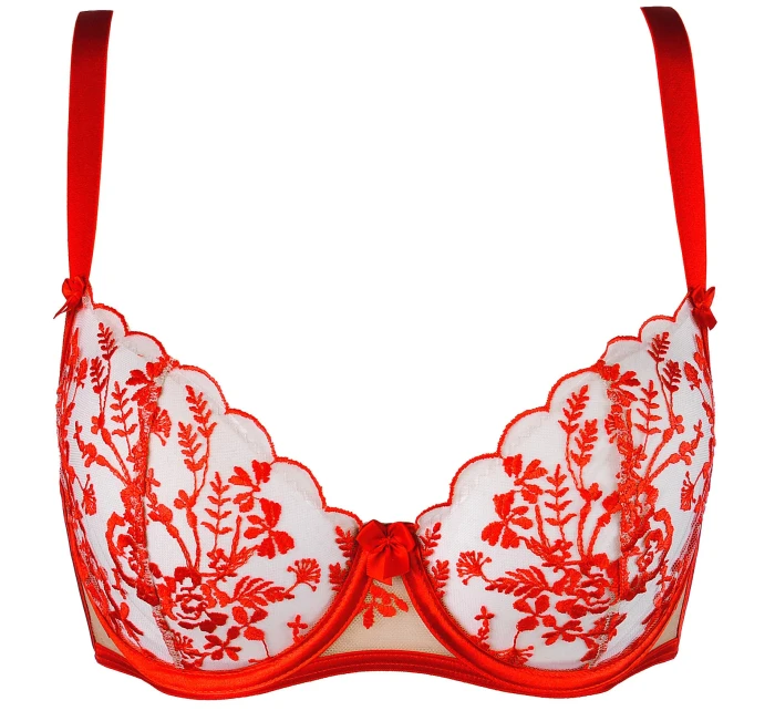 Dámská podprsenka model 21173157 červená - Axami