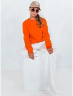 Dámska mikina FASHION II orange FashionStreet BY0317 Dámska mikina FASHION II orange FashionStreet BY0317