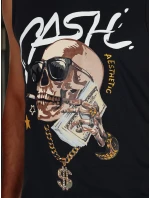 Pánské tričko bez rukávů černé Dstreet model 21988519 - FashionStreet