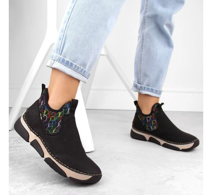 Pohodlné Rieker 45957-00 W RKR697