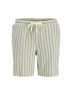 Jack&Jones pánske pruhované šortky JPSTJAIDEN COBA STRIPE JOG SHORTS REG SN 12274413 TEA/STRIPES