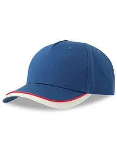 Atlantis Headwear Kid Star-S Detská 5-panelová čiapka 33.0249 royal/white