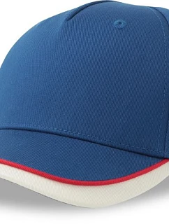 Atlantis Headwear Kid Star-S Detská 5-panelová čiapka 33.0249 royal/white