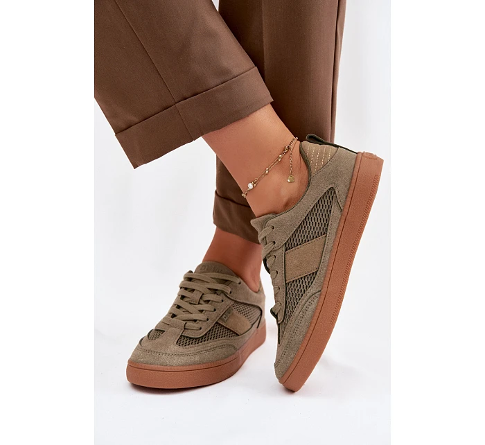 Dámské tenisky Big Star TT274761 Khaki