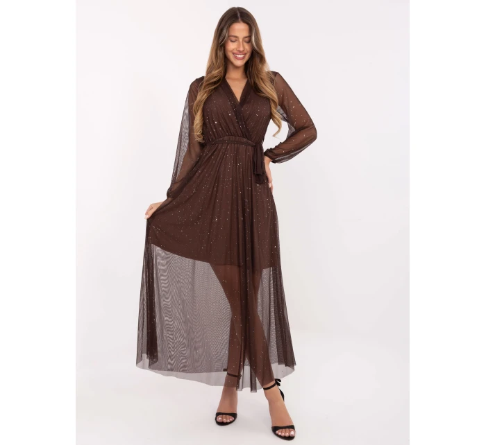 Šaty IT SK 21808.01 hnedé