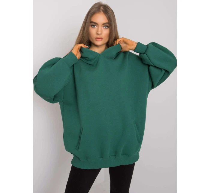 Mikina RV BL 6989.37X tmavo zelená