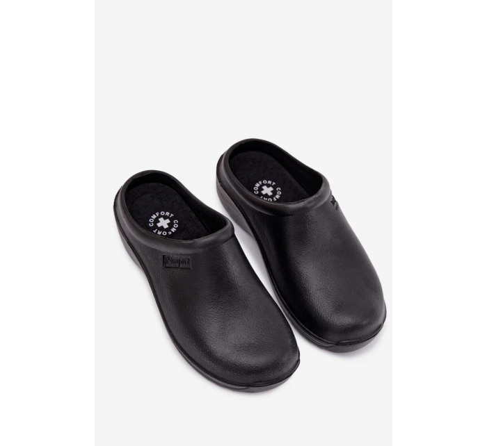 Pánske penové papuče - čierne