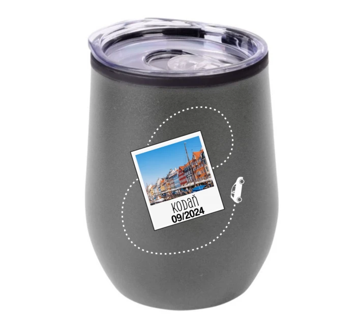 Vlastní text na cestovatelský termohrnek "bowl"